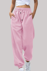 بنطال رياضي نسائي باللون الوردي