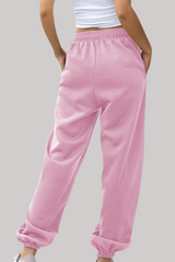 بنطال رياضي نسائي باللون الوردي