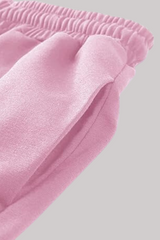 بنطال رياضي نسائي باللون الوردي