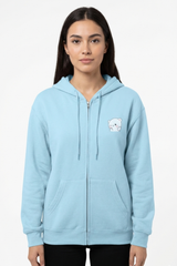 Light Blue Zipper (Kawaii Bear)