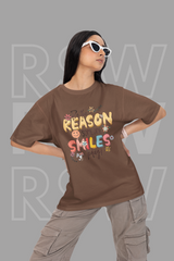 تي شيرت كبير الحجم للنساء (OS-01)