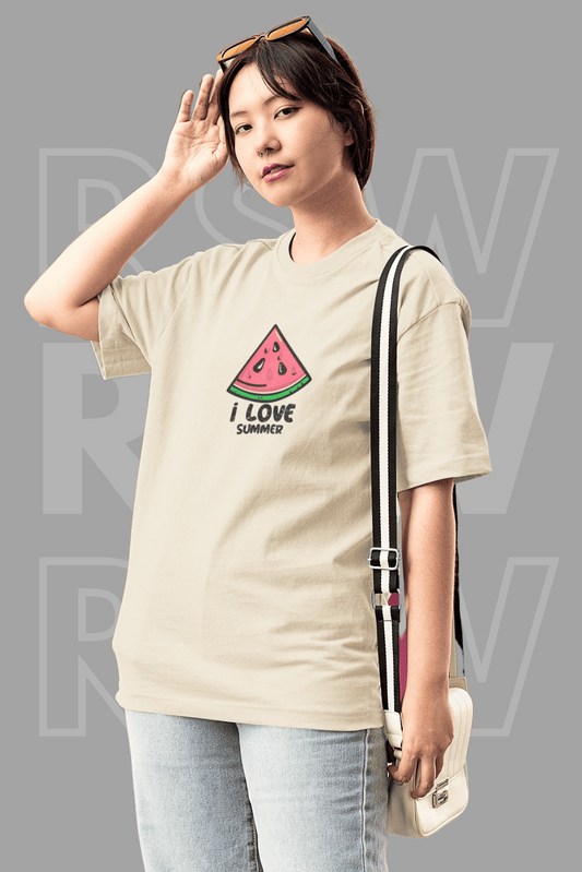 تي شيرت كبير الحجم للنساء (OS-17)