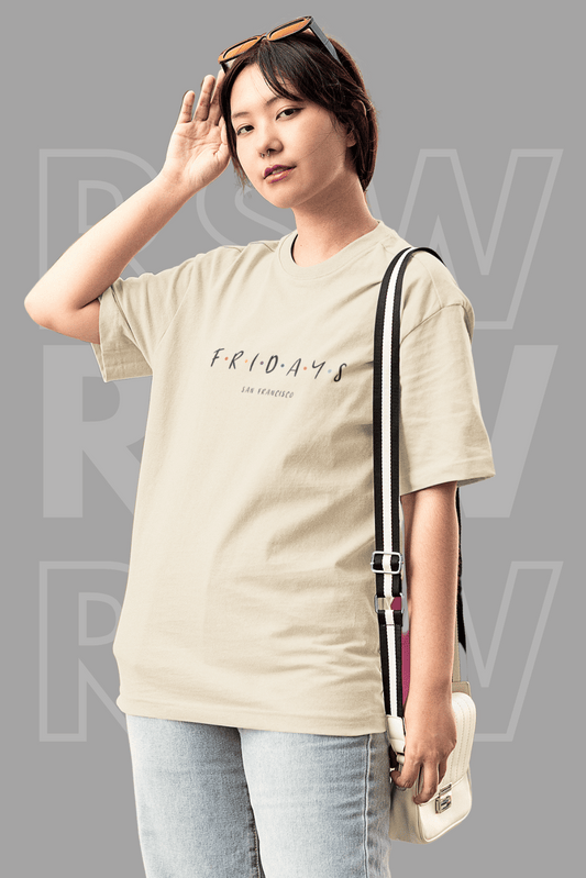 تي شيرت كبير الحجم للنساء (OS-19)