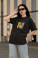 قميص تي شيرت كبير الحجم للنساء (OS-21)