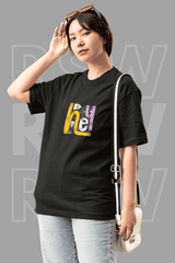 قميص تي شيرت كبير الحجم للنساء (OS-21)