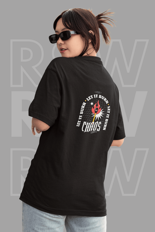 قميص تي شيرت كبير الحجم للنساء (OS-25)