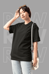 قميص تي شيرت كبير الحجم للنساء (OS-25)