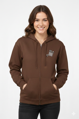 Brown Zipper (Pocket Panda)