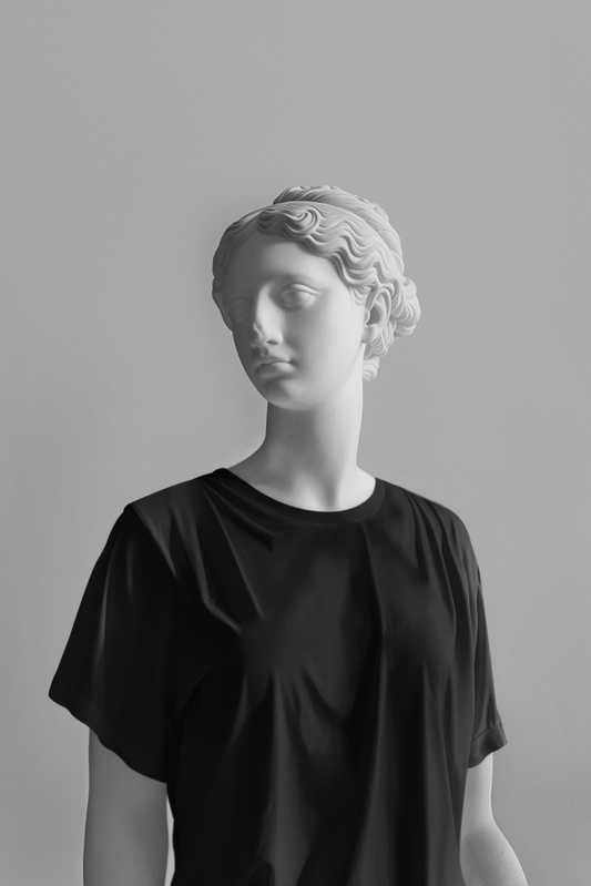 تي شيرت سادة للنساء