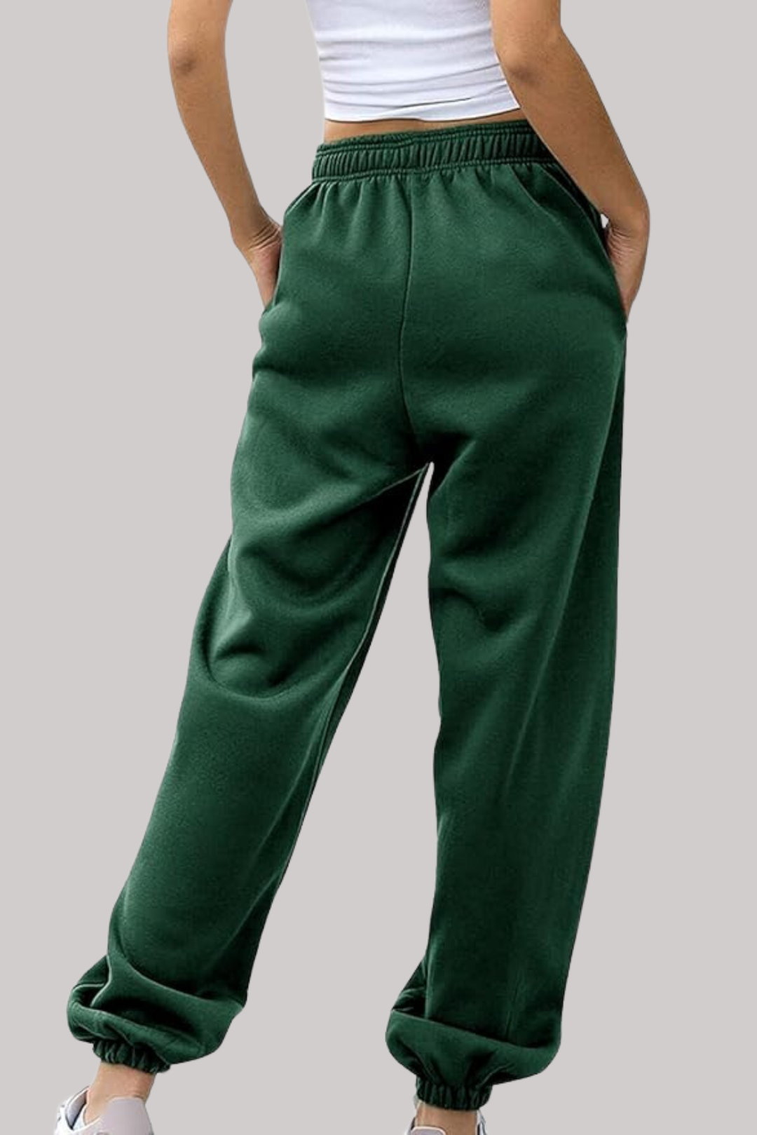 Women Jogger Pants Green