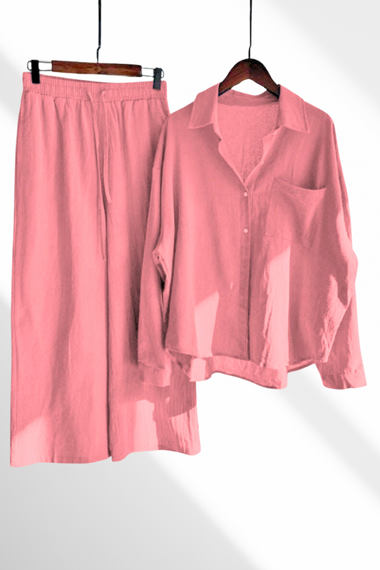 Baby Pink Co-Ord Set (0009)