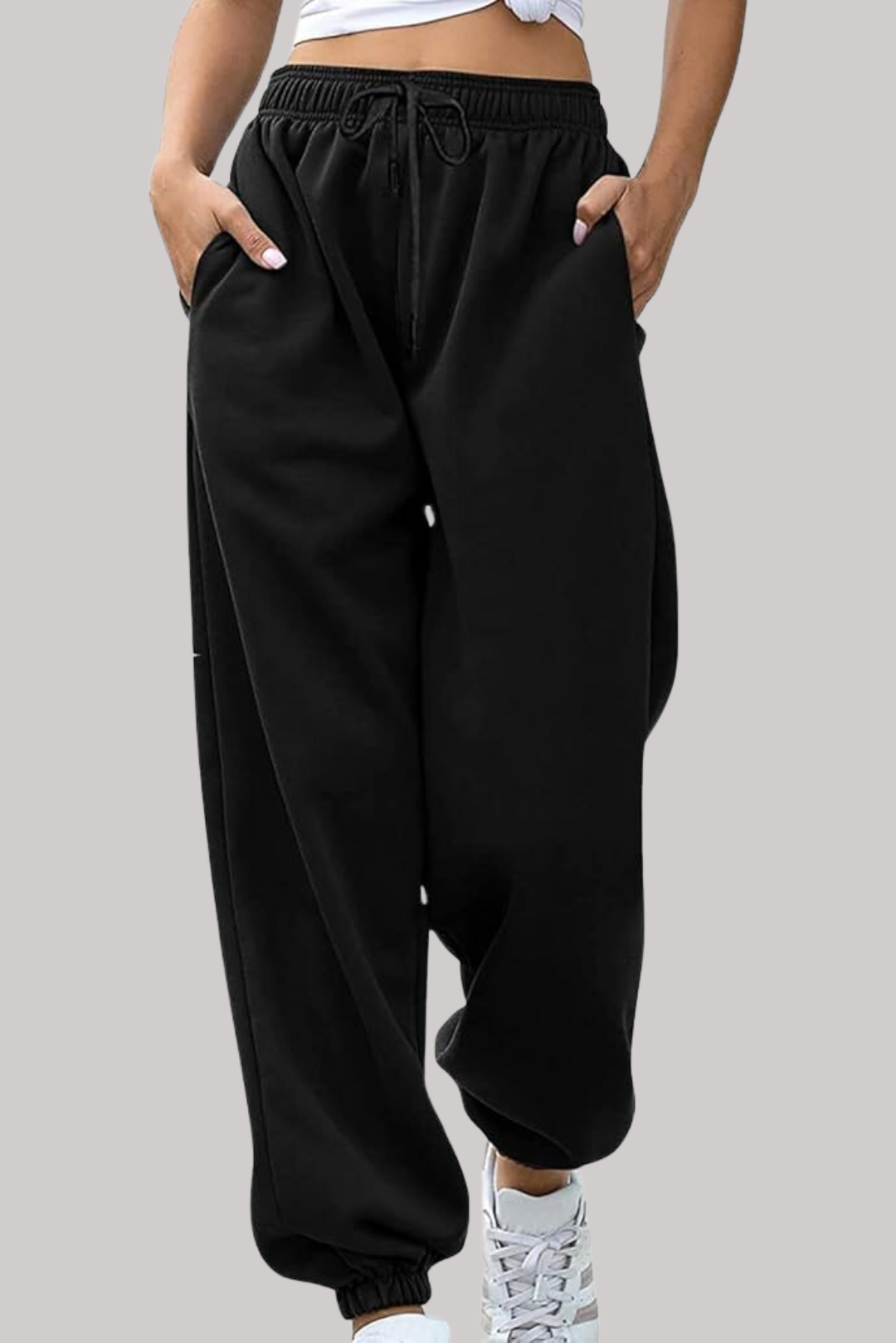 Women Jogger Pants Black