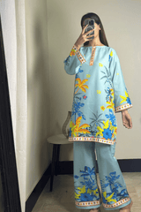 Eid Festive Breeze (2 Piece Printed Suit)
