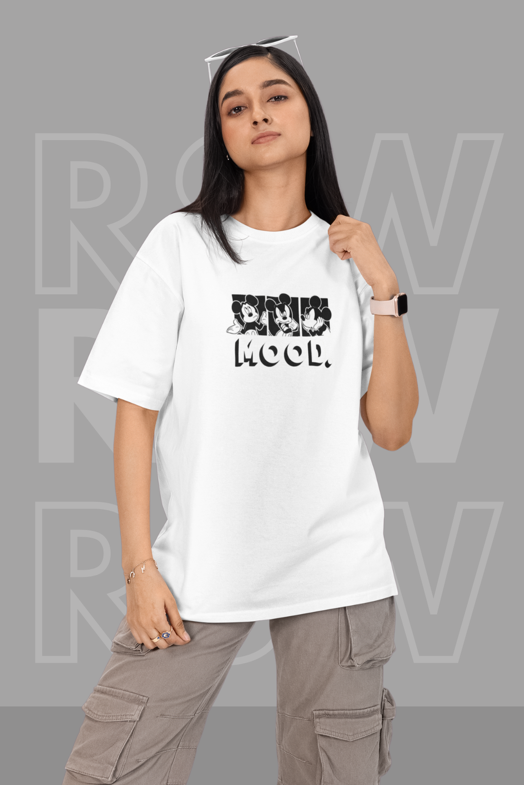 Oversized T Shirt For Women (OS-12)