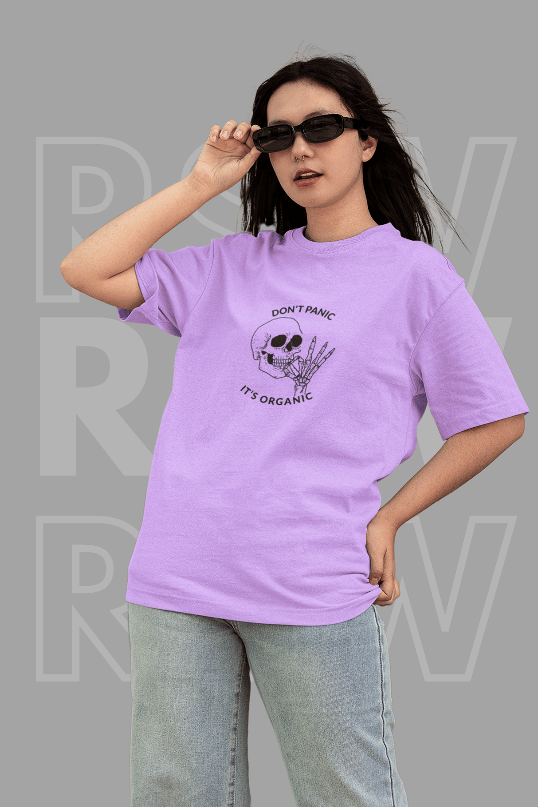 Oversized T Shirt For Women (OS-18)