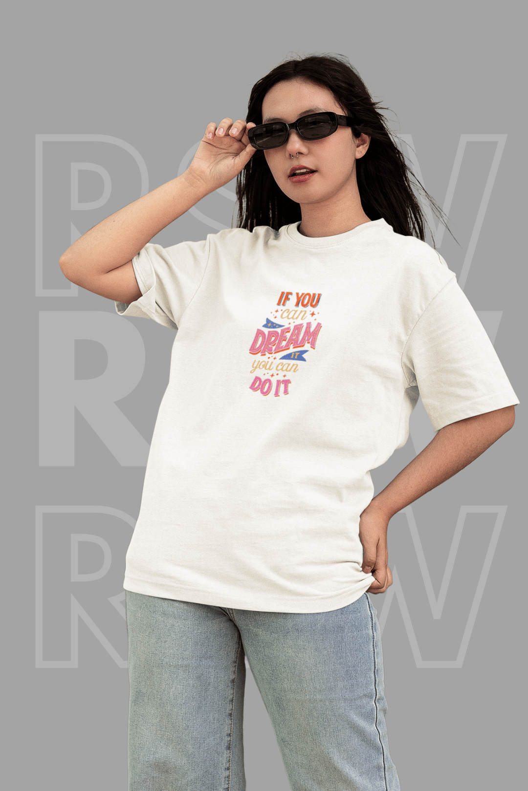 Oversized T Shirt For Women (OS-20)