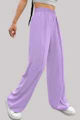 High Waist Wide Leg Flapper Trouser (Lilac)