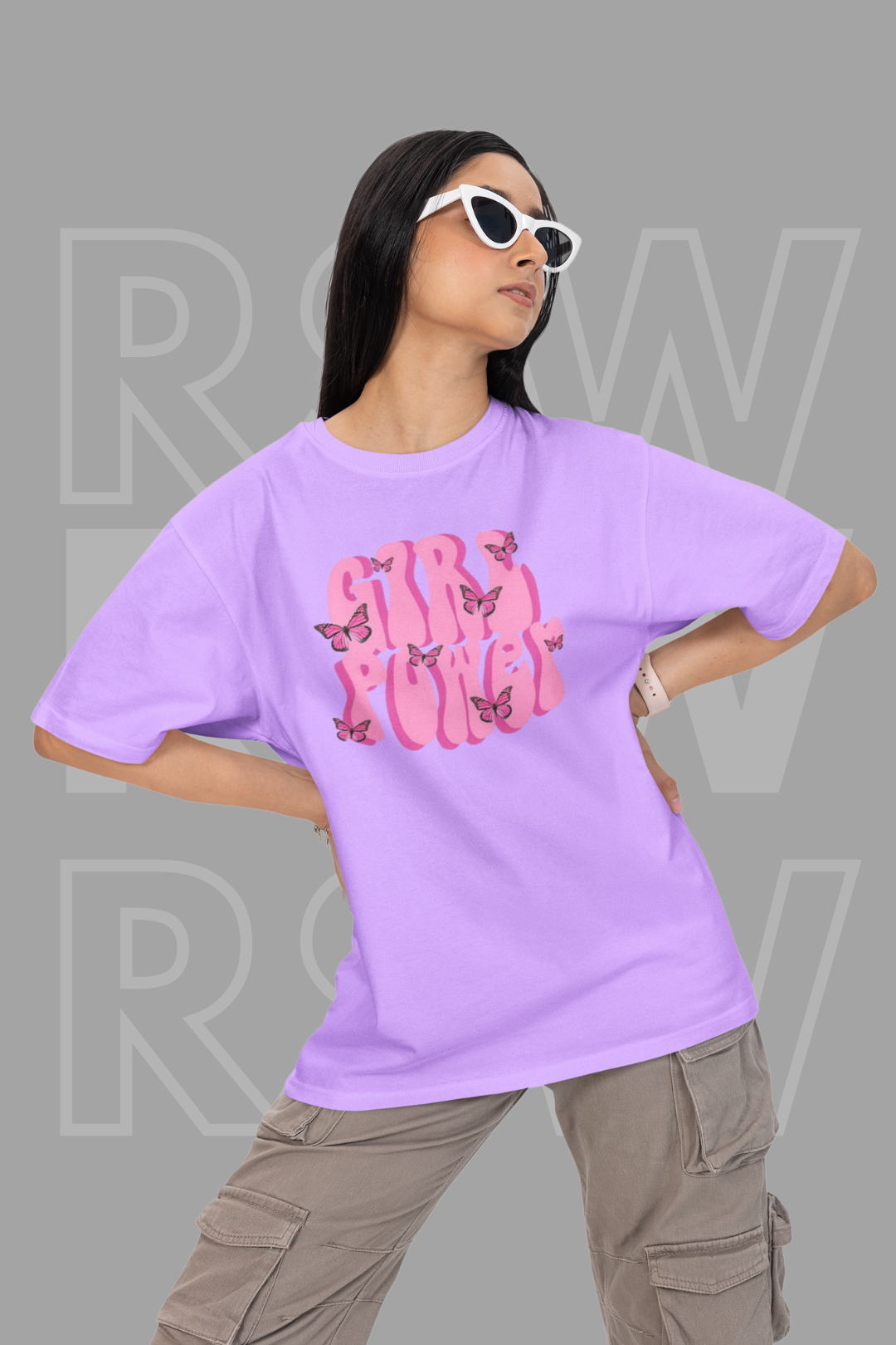 Oversized T Shirt For Women (OS-03)