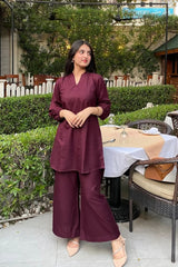 Maroon - Co Ord Set